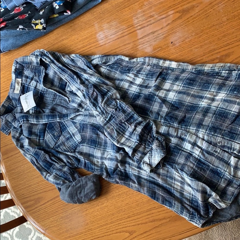 “Flannel” sweater dress